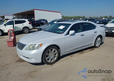 2008 Lexus Ls 460 из США, поврежденный, VIN JTHBL46F085071439